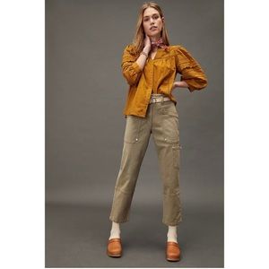 NWT Anthropologie | Maeve Turner Utility Pants | Size 30